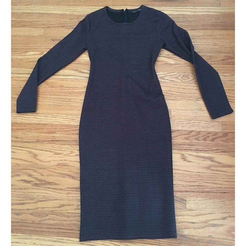Plum Plaid Mod Dress